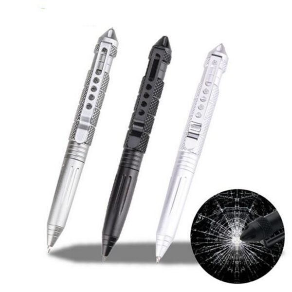 High Quality defence personal Tactical Pen Self Defense Pen Tool Multipurpose Aviation Aluminum Anti-skid Portable