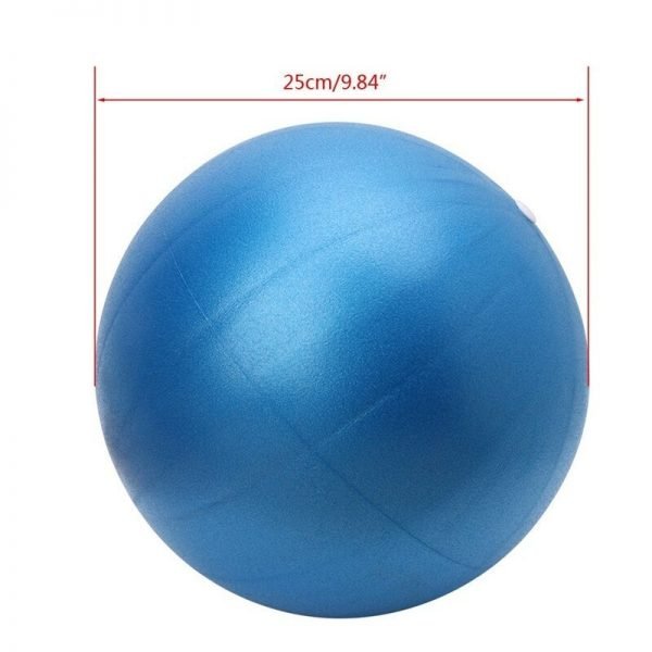 25cm Fit Ball Bubble Ball Balance Ballon Entrainement Balancing Pilates Yoga Ball Fitness Exercise Gymnastics Gym Home Training