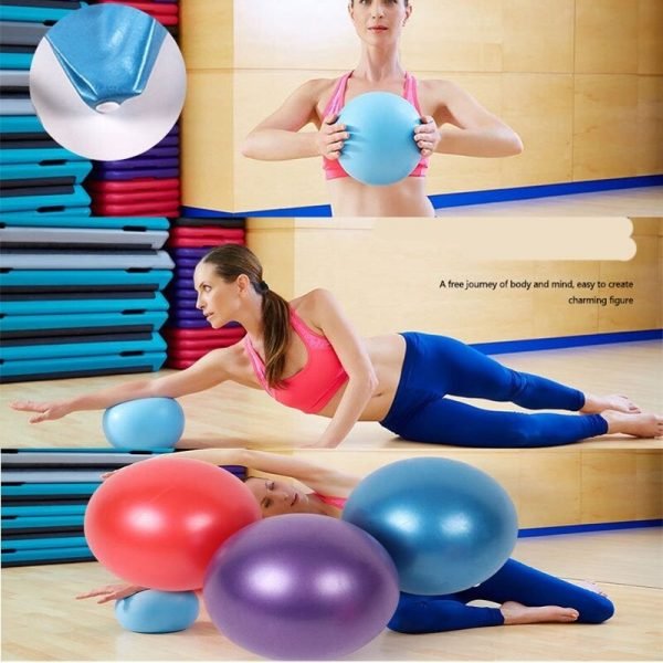 25cm Fit Ball Bubble Ball Balance Ballon Entrainement Balancing Pilates Yoga Ball Fitness Exercise Gymnastics Gym Home Training